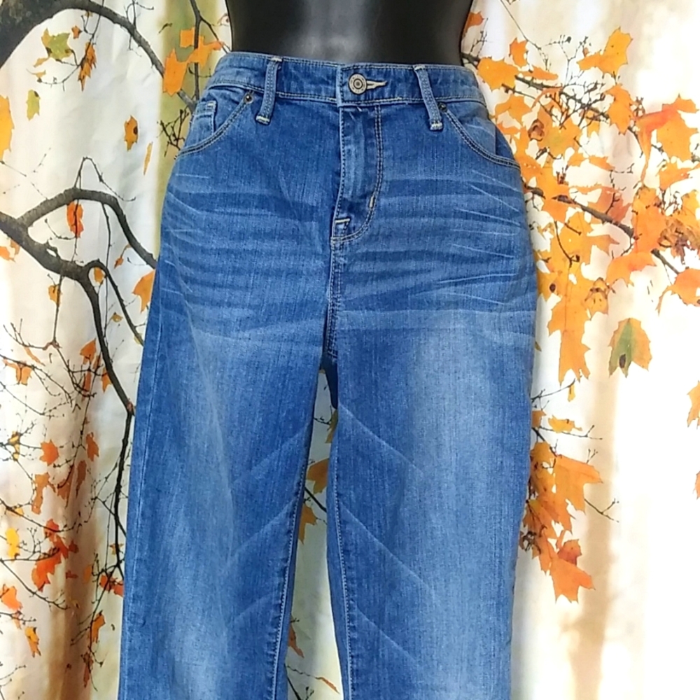 Mossimo Denim Mid-Rise Curvy Bootcut